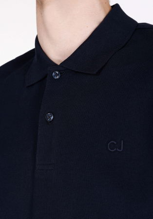 BARBATI - COLIN'S Tricou Polo Navy Regular Barbati