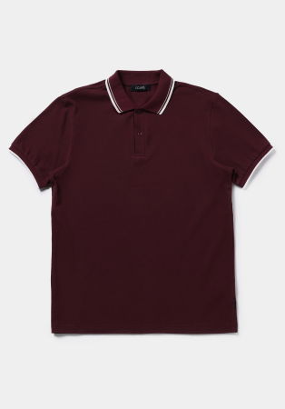 МУЖЧИНЫ - COLIN'S Мужская Футболка-Поло Вишнево-Красная 
