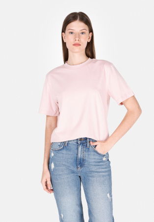 Tricouri si Topuri - COLIN'S Tricou Roz Deschis Regular Femei