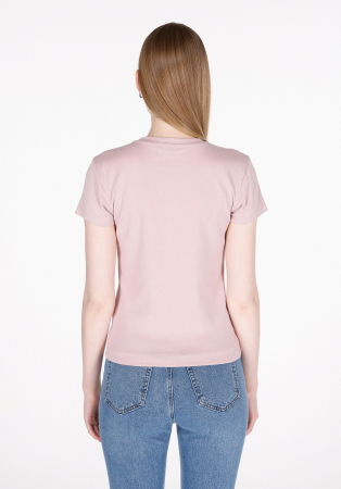 Tricouri si Topuri - COLIN'S Tricou Roz Deschis Slim Femei