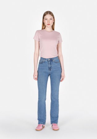 Футболки и Топы - COLIN'S Женская Футболка Светло-Розовая Slim