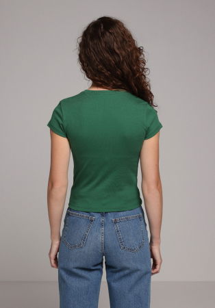 FEMEI - Tricou Verde Femei