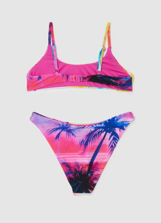 Costume de baie - Costum De Baie Multicolor Fete 10-15 Ani