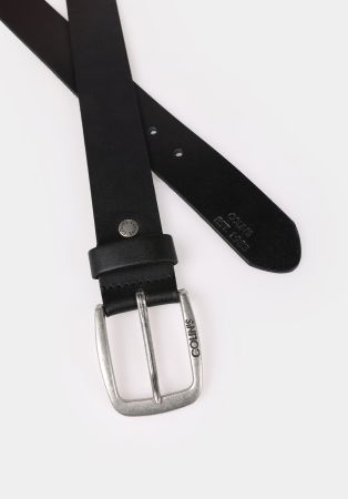 ACCESORII - Curea Neagra Modern Barbati