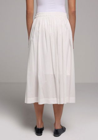 FEMEI - Fusta Alba  Femei