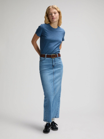 FEMEI - Fusta Albastra Regular Femei