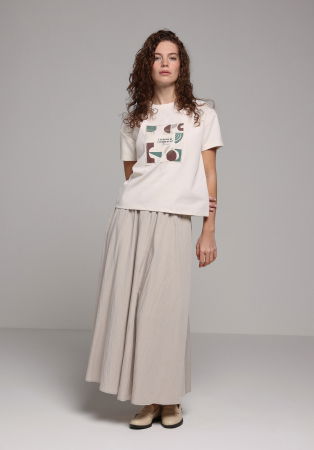 FEMEI - Fusta Roz Deschis Femei