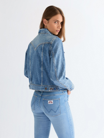 FEMEI - Geaca Blue Regular Femei