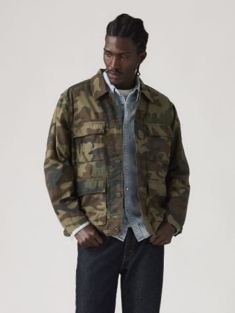 IMBRACAMINTE - Geaca Haki Relaxed Barbati