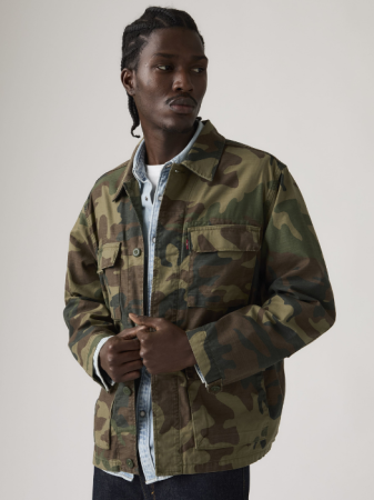 IMBRACAMINTE - Geaca Haki Relaxed Barbati