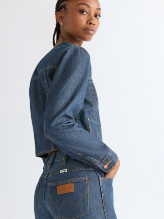 FEMEI - Geaca Navy Slim Femei