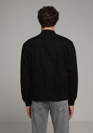 МУЖЧИНЫ - Мужская Куртка Чёрная Regular