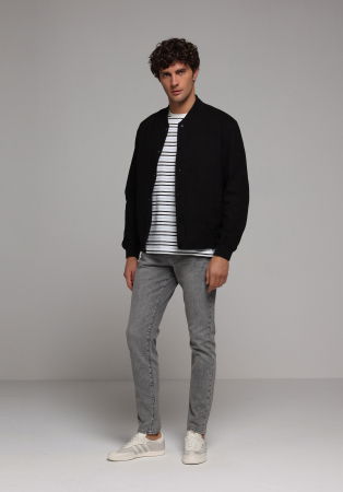 МУЖЧИНЫ - Мужская Куртка Чёрная Regular