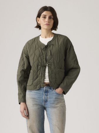 ЖЕНЩИНЫ - Женская Куртка Зелёная Relaxed