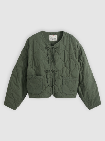 ЖЕНЩИНЫ - Женская Куртка Зелёная Relaxed