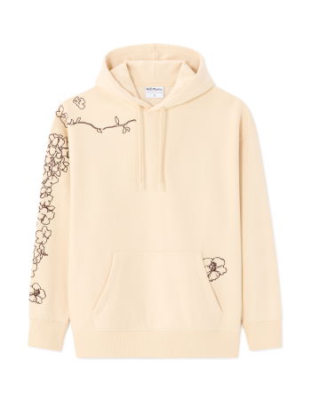 Hanorace - Hanorac Hanorac Bej Oversize Barbati