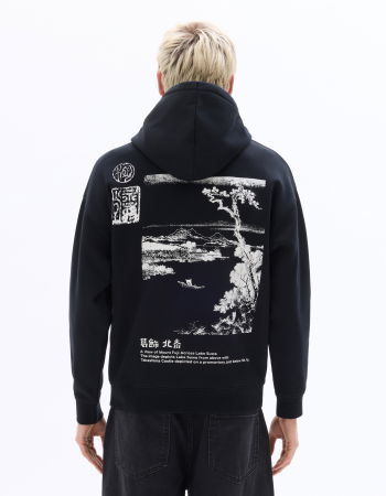 BARBATI - Hanorac Hanorac Negru Loose Barbati