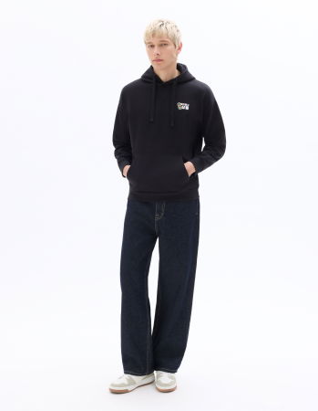 BARBATI - Hanorac Negru Loose Barbati