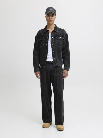 МУЖЧИНЫ - Jack Jones Мужские Джинсы Чёрные DAVE Baggy