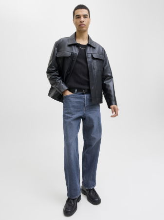 BARBATI - Jack Jones Blugi Albastri Alex Baggy Barbati