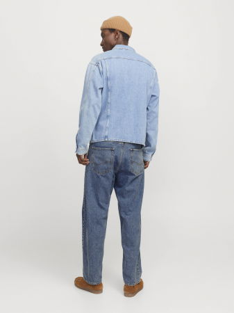 Baggy - Jack Jones Blugi Albastri Alex Baggy Barbati