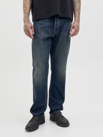 JEANS - Blugi Albastri CHRIS Relaxed Barbati
