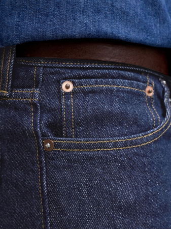 BARBATI - Blugi Indigo DAVE Wide Leg Barbati