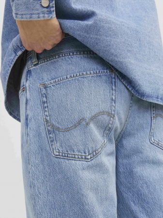 Jack Jones Blugi Albastri Deschisi Eddie Loose Barbati [4]