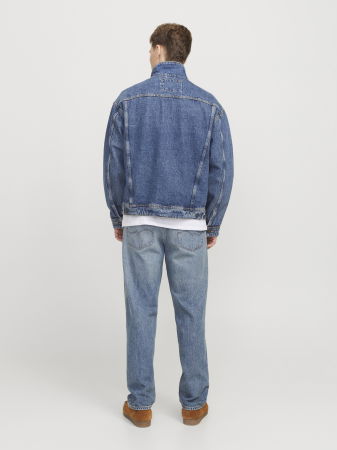 JEANS - Jack Jones Blugi Albastri Eddie Loose Barbati