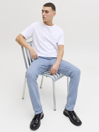 BARBATI - Jack Jones Blugi Albastri Deschisi GLENN Slim Barbati