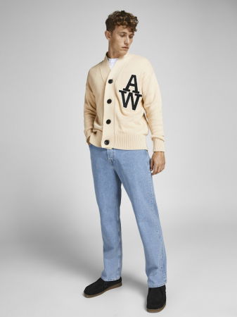 Jack Jones Blugi Albastri Deschisi Eddie Loose Barbati [4]