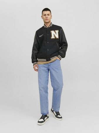 Jack Jones Blugi Albastri Deschisi Eddie Loose Barbati [5]