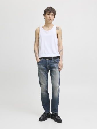 JEANS - Jack Jones Blugi Albastri MIKE Tapered Barbati