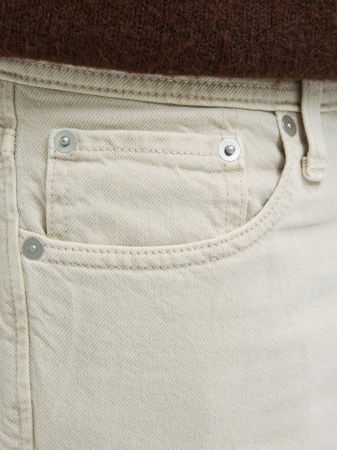 Baggy - Jack Jones Blugi Crem IRON Loose Barbati