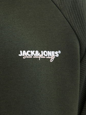 BARBATI - Jack Jones Bluza Verde  Barbati