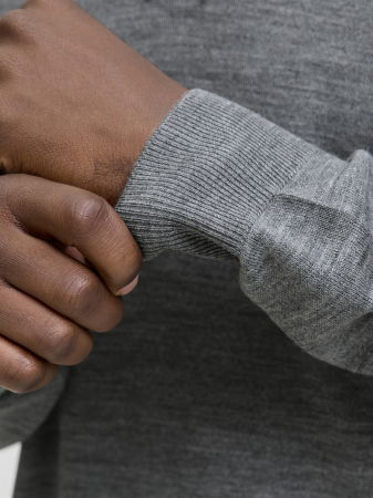 BARBATI - Jack Jones Bluza Gri Deschis  Barbati