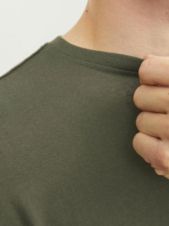 Толстовки - Jack Jones Мужской Свитшот Зелёный Relaxed