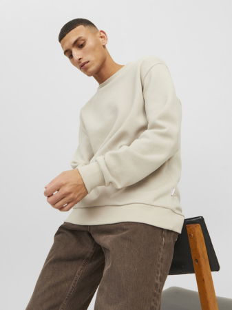 BARBATI - Jack Jones Bluza Bej  Barbati