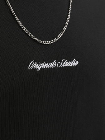 Jack Jones Мужской Свитшот Чёрный  [5]