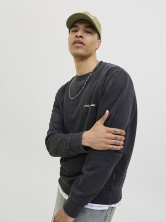 BARBATI - Jack Jones Bluza Neagra  Barbati