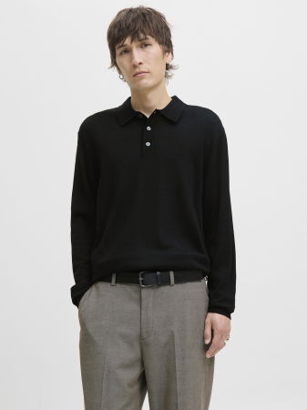 BARBATI - Jack Jones Bluza Neagra  Barbati