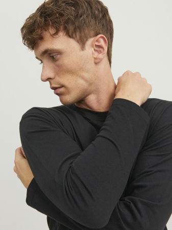 Jack Jones Bluza Neagra Relaxed Barbati [9]