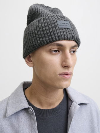 МУЖЧИНЫ - Jack Jones Шапка Dark Grey Melange 