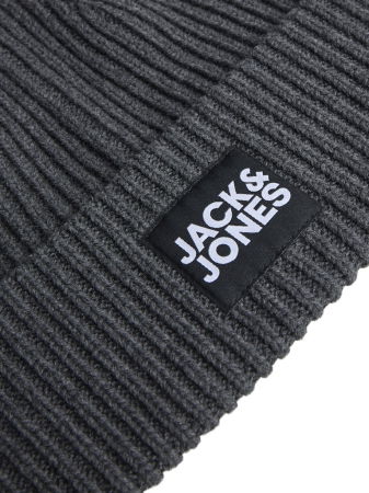 ACCESORII - Jack Jones Caciula Gri Inchis  Barbati