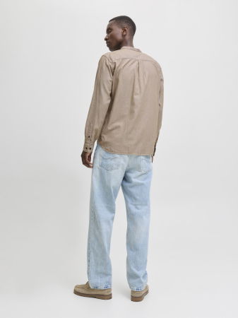 BARBATI - Jack Jones Camasa Bej  Barbati