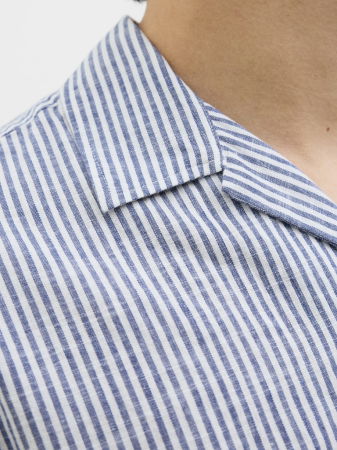 ОДЕЖДА - Jack Jones Рубашка С Коротким Рукавом Infinity Stripe 