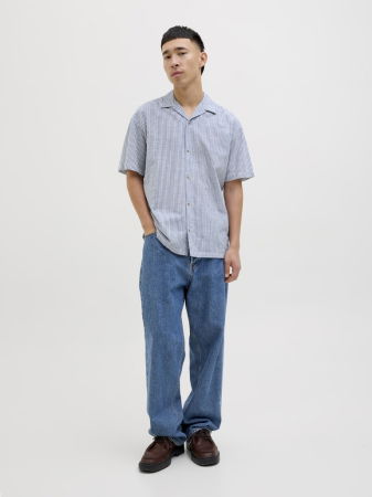 ОДЕЖДА - Jack Jones Рубашка С Коротким Рукавом Infinity Stripe 