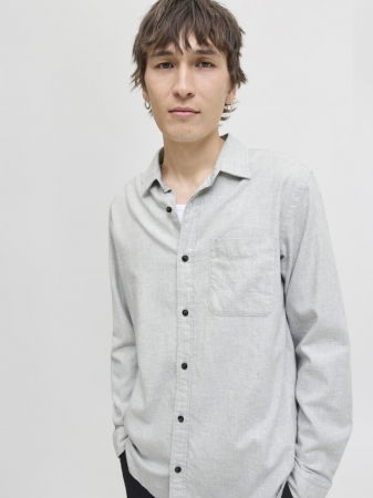 Jack Jones Рубашка Gri Deschis  [5]