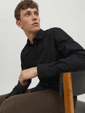 Camasi - Jack Jones Camasa Neagra  Barbati