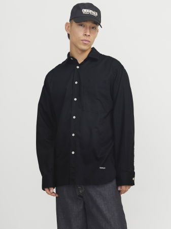 BARBATI - Jack Jones Camasa Neagra  Barbati